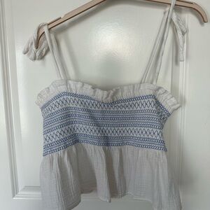 FP White Spaghetti Strap Top